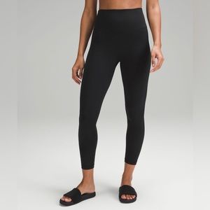 Lululemon wunder under high rise cropped leggings